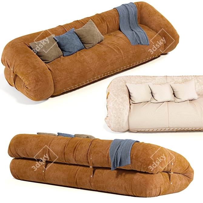 Transforming Beauty: Anfibio Sofa 3D model image 2