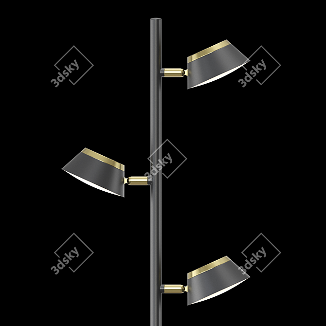 Modern Torch Lampatron FLAMER FL 3D model image 2
