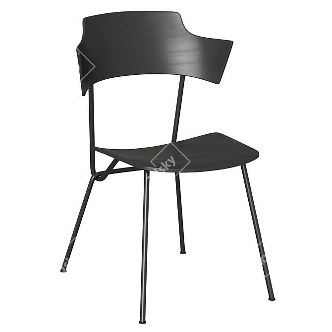 ErgoFlex Strain Chair 3D model image 3