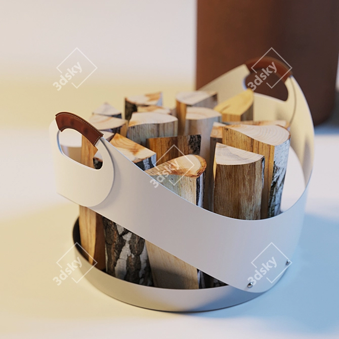 RAIS Pilar Stove - Modern and Stylish 3D model image 4