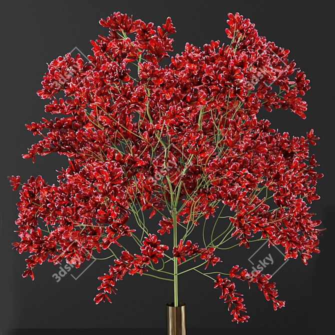 Elegant Decorative Set 2015 3D model image 4