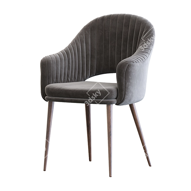 Elegante Deephouse Chair 3D model image 3