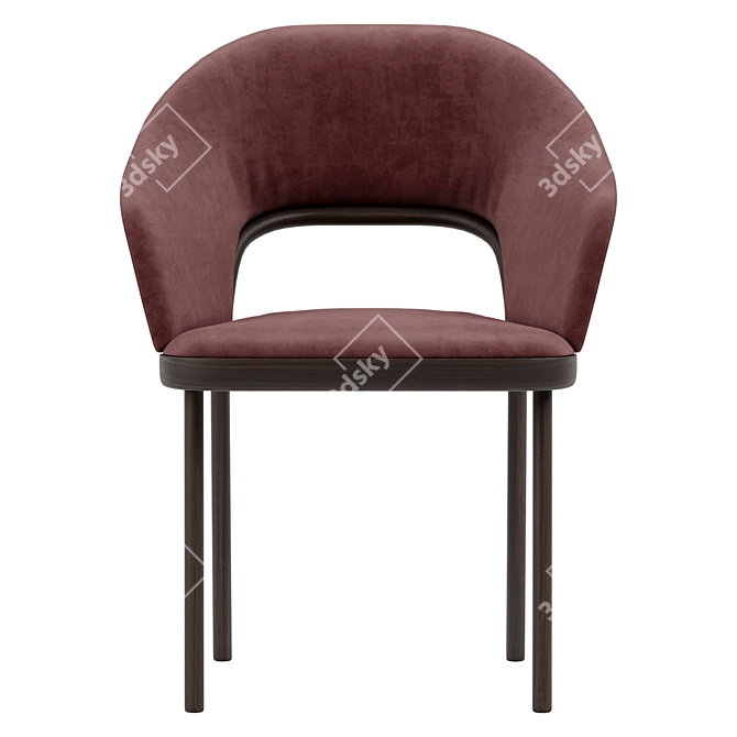 Sleek Thonet 520: Stylish Sophistication 3D model image 2