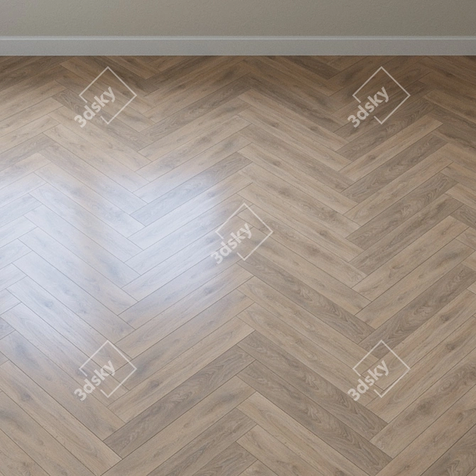 Natural Oak Parquet by Krono Original 3D model image 3