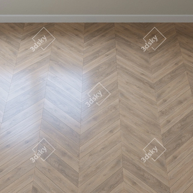 Natural Oak Parquet by Krono Original 3D model image 4