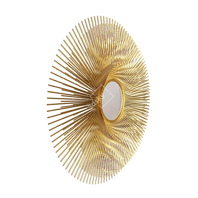 Eichholtz Solaris L: Sleek Mirror 3D model image 2