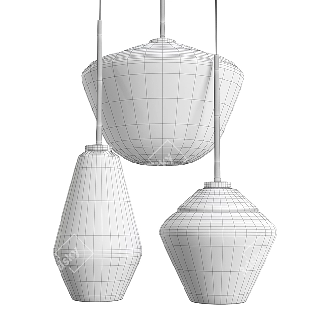 FEN GLASS RETRO: 2013 V-Ray Render 3D model image 2