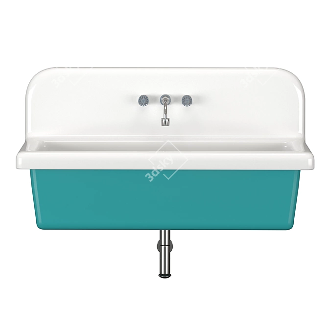 Elegant Provence Vanity Set 3D model image 5