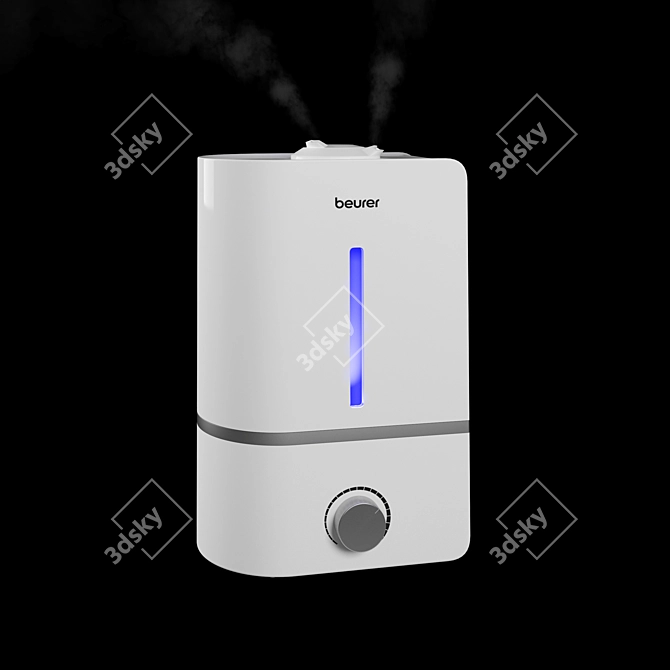 Beurer LB45: Compact Air Humidifier 3D model image 1