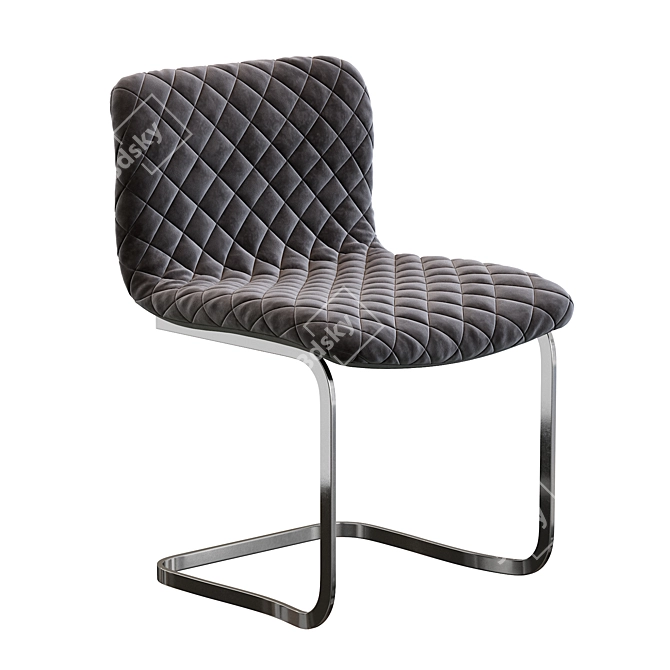 Elegant Kuga Chair 3D model image 2