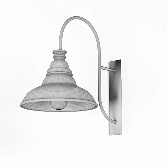 Barn Outdoor Lights - Vintage Style Illuminate 3D model image 3