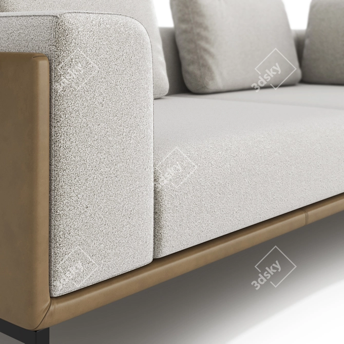 Elegant Slettvoll Zofi Sofa 3D model image 4