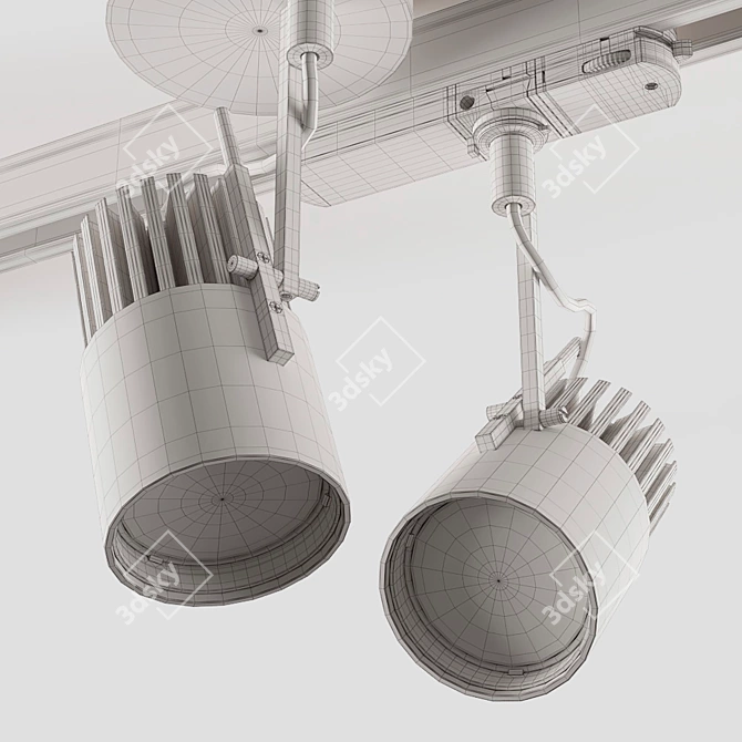 Illuminate your space with AQForm's Pro Led Collection 3D model image 7