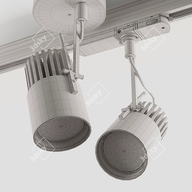 Illuminate your space with AQForm's Pro Led Collection 3D model image 8