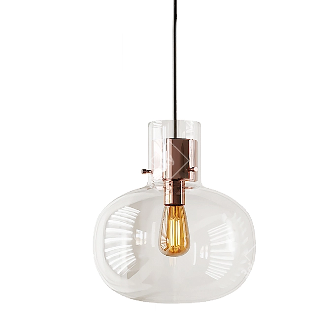 Awa Pendant: Sleek Elegance for Your Space 3D model image 2
