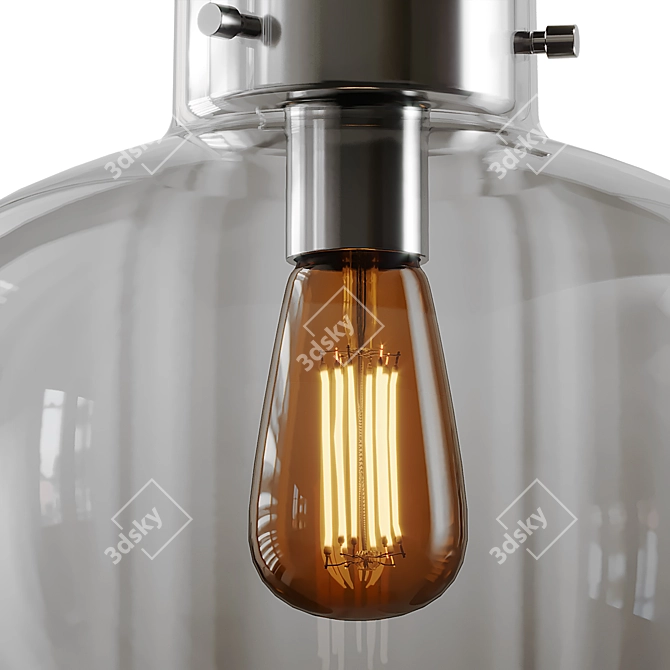 Awa Pendant: Sleek Elegance for Your Space 3D model image 5