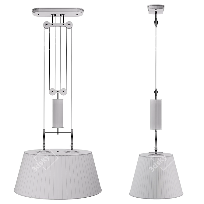 Kalmar Werkstatten Zylinderzug Pendant 3D model image 3