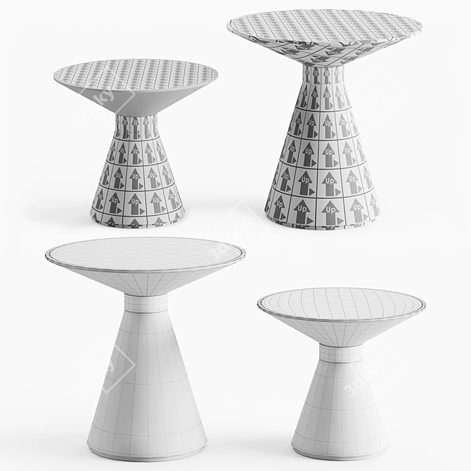 Elegant Crono 2015 Table 3D model image 4
