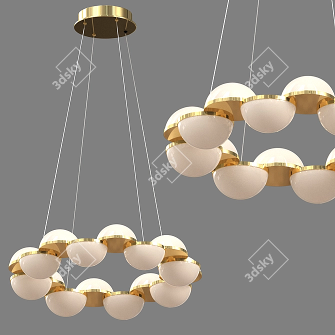 Odeon Light Conti: Elegant Italian Design 3D model image 1