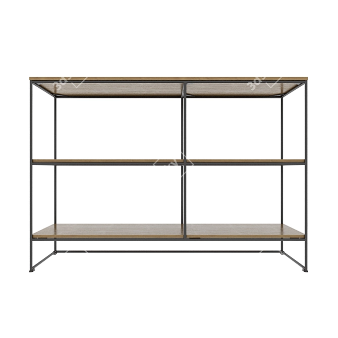 Modern Scandinavian Shelving by Firtz Hansen 3D model image 7