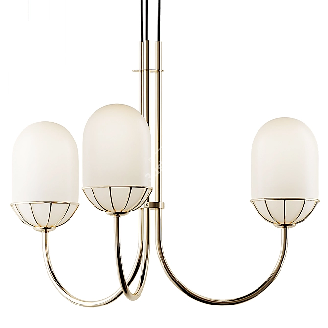 Elegant Carole Chandelier by MADE Studio 3D model image 1