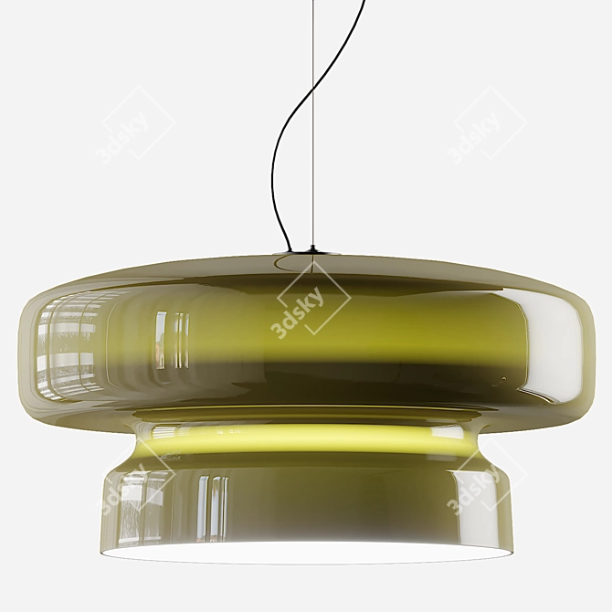 Bohemia 84 Pendant Light: Timeless Elegance 3D model image 1