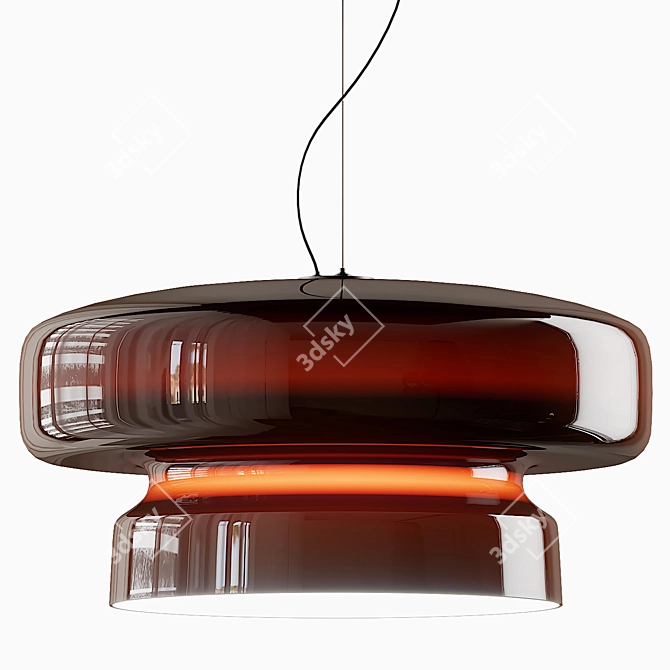 Bohemia 84 Pendant Light: Timeless Elegance 3D model image 3