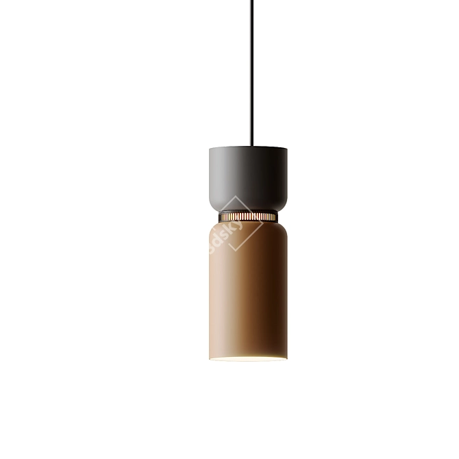 Artistic Illumination: Aspen 17A Suspension Lamp 3D model image 2