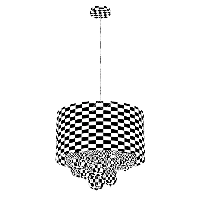 Heathfield Lexington Smoke Pendant 3D model image 3