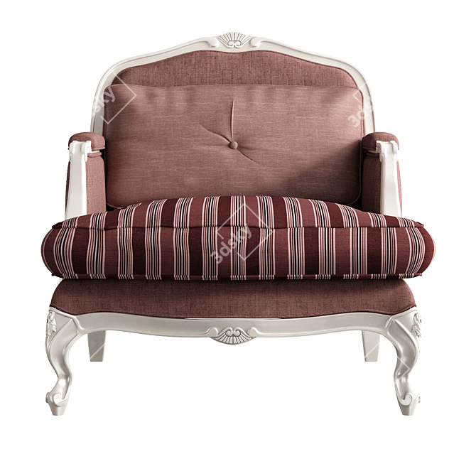 Keoma Chinook Armchair: Elegant and Comfortable 3D model image 2