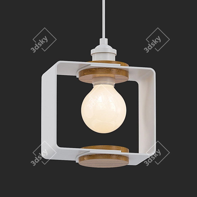 Elegant Lampania Pendant Light 3D model image 1