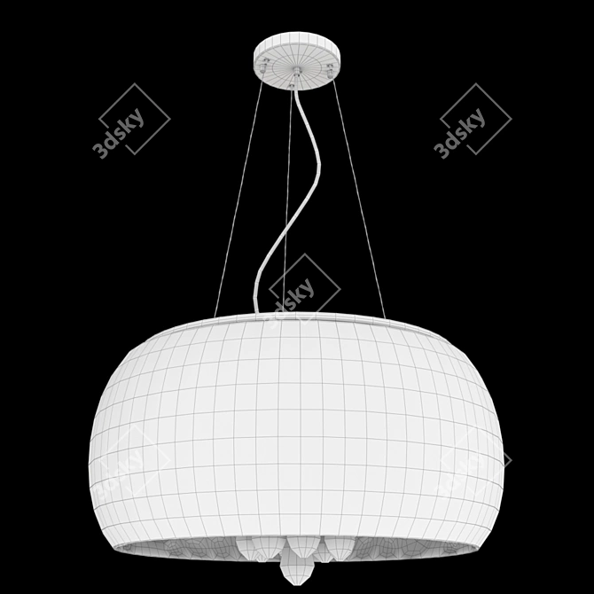 Luxury Hanging Chandelier: Wertmark Apollonia 3D model image 3