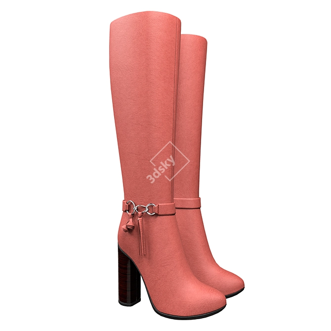 Polaris Winter Boots: Ultimate Cold Protection 3D model image 1
