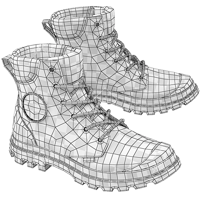 PALLADIUM Pampa Sport Cuff: Durable & Stylish 3D model image 5