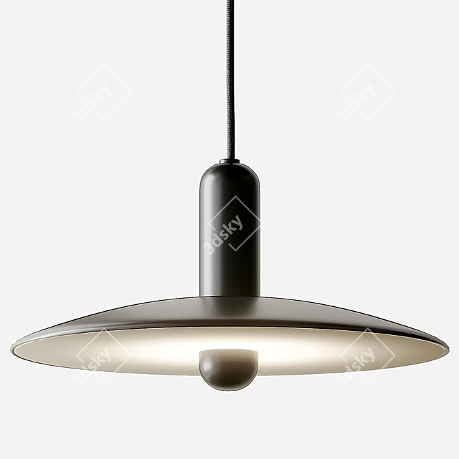 LU Pendant: Sleek and Stylish Lighting 3D model image 2