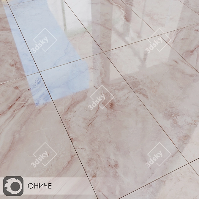 Milano Oniche Lappatiriated Ceramic Tiles 3D model image 2