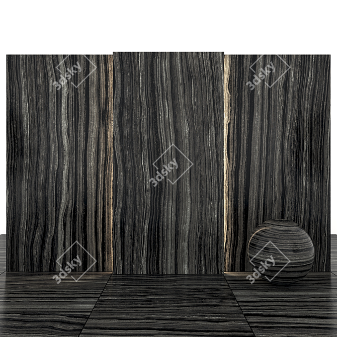 Lux Black Marble Suite 3D model image 1