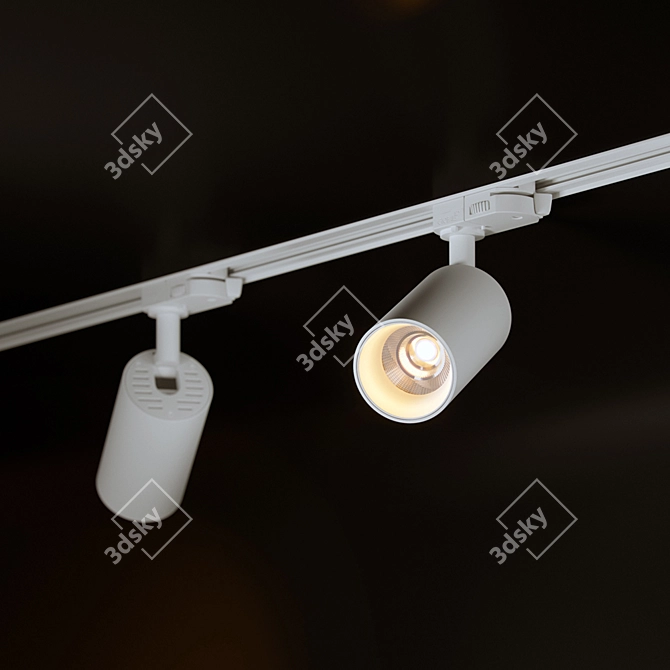 PISTOL TR LED Track Light 3D model image 1