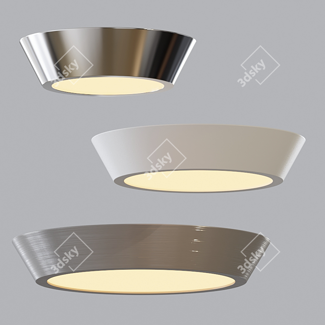 Sonneman Oculus Ceiling Light 3D model image 1