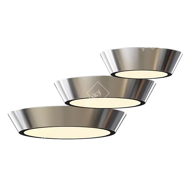 Sonneman Oculus Ceiling Light 3D model image 3