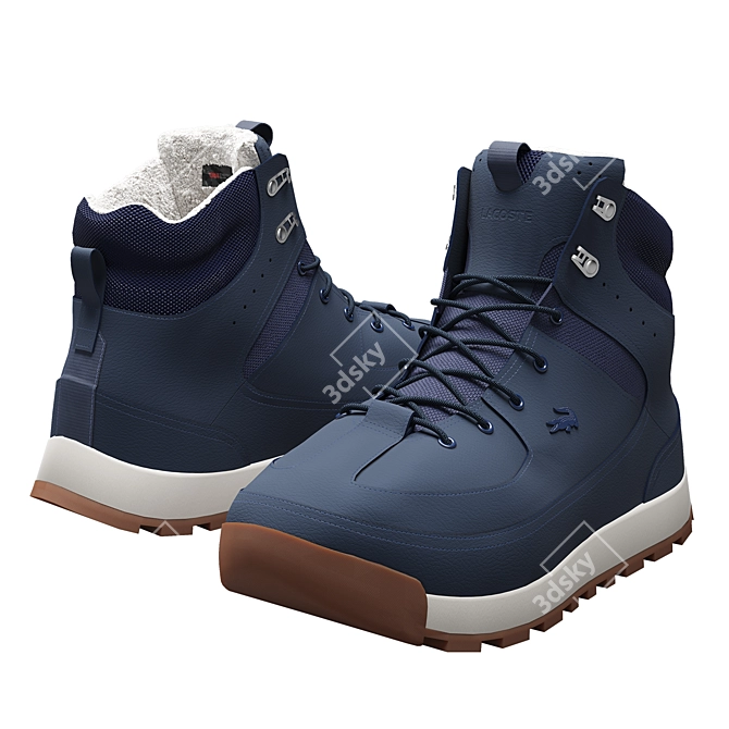 LACOSTE Urban Breaker Winter Boots 3D model image 4