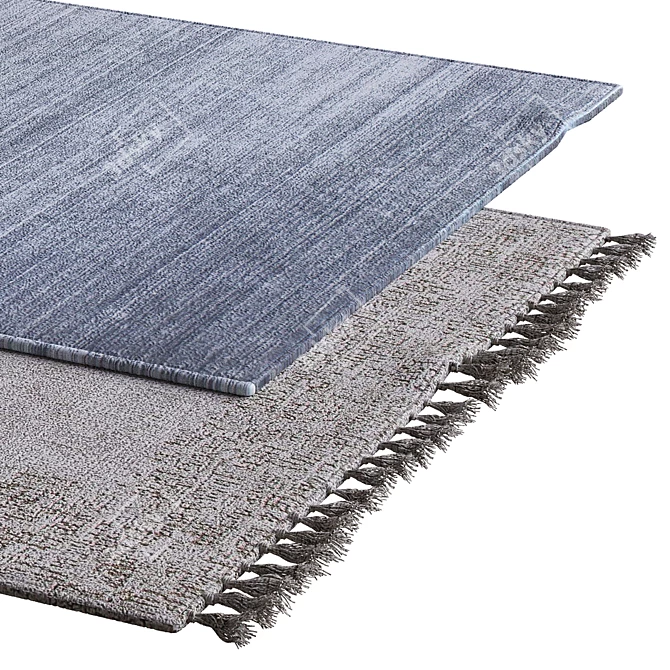 Luxury Polysilk Carpets 3D model image 2
