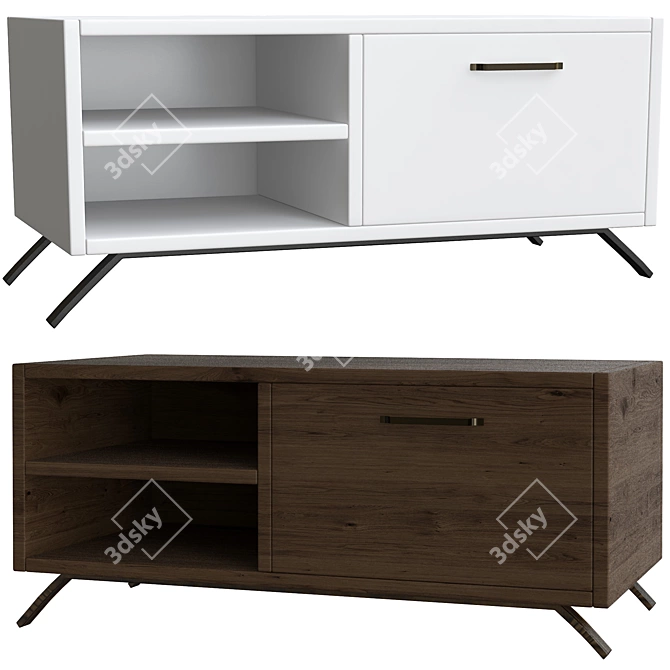 Minimalist Vivaldi Tokio Coffee Table 3D model image 1
