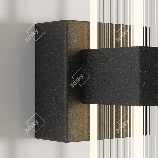 Translucent Wall Sconce 3D model image 3
