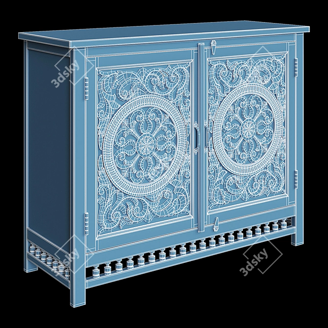 ARTEFACTO Blue Mango Chest 3D model image 4
