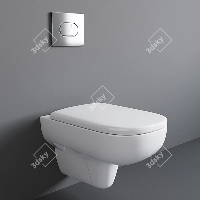 Kolo Traffic Flush Toilet 3D model image 1