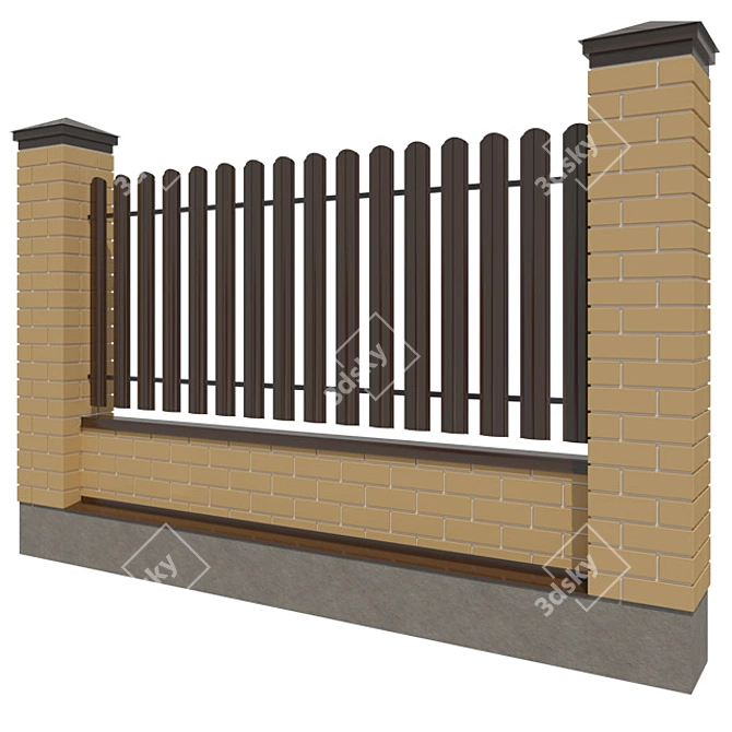 Versatile Fence Solutions for Any Project 3D model image 2