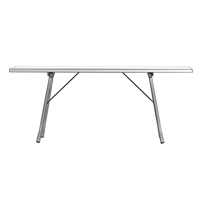 Industrial Brandywine Console: Functionality in a Large Package 3D model image 5