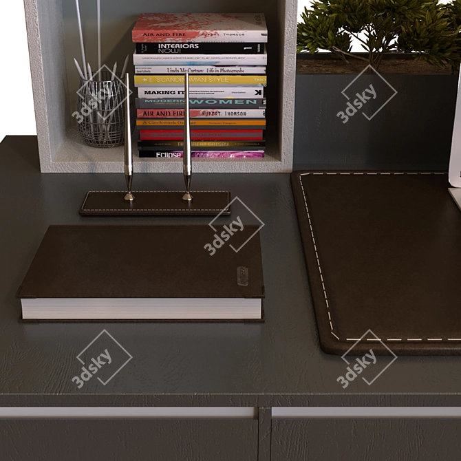 Workplace 010: Efficient and Versatile Office Solution 3D model image 3