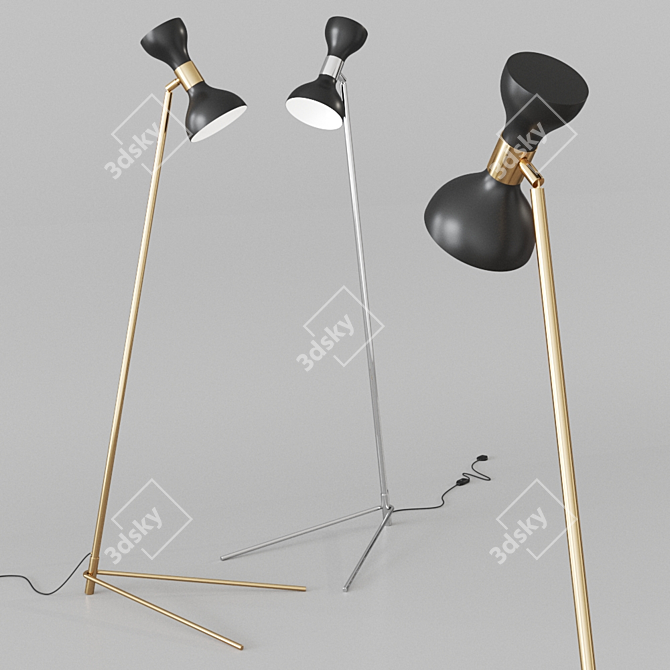 Contardi Tata LED Floor Lamp 3D model image 1